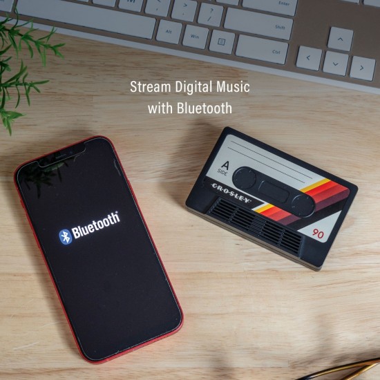 Cassette Bluetooth Speaker (Black)