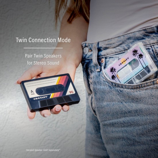 Cassette Bluetooth Speaker (Teal)