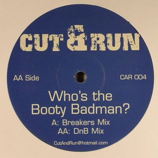 Dee Patten ‎- Who's The Booty Badman? (Remixes) (12")