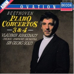 Beethoven, Ashkenazy / Solti, Chicago Symphony Orchestra - Piano Concertos 3 & 4 (CD)