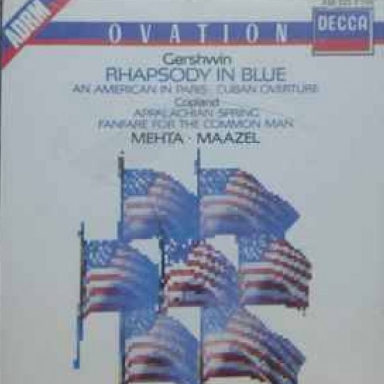 George Gershwin, Aaron Copland ‎"Ovation" (CD)