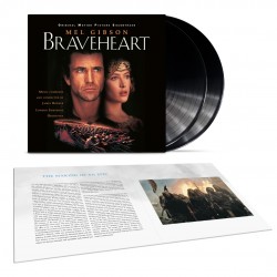 James Horner Performed By The London Symphony Orchestra - Braveheart (Original Motion Picture Soundtrack) (2xLP - 30th Anniversary Edition - Gatefold)
