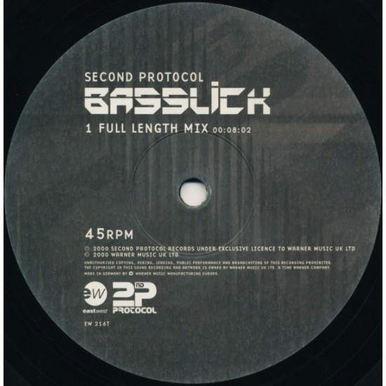 Second Protocol - Basslick (12") Second Protocol - Basslick (12")