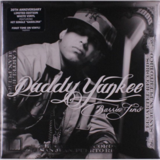 Daddy Yankee - Barrio Fino (2xLP - 20th Anniversary Limited Edition - Gatefold - White) 