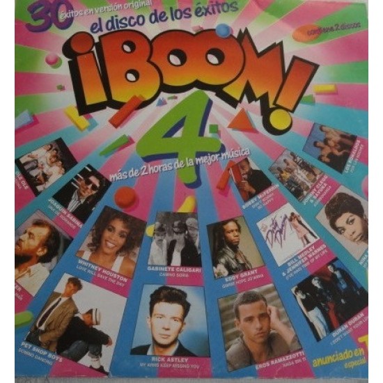 ¡Boom! 4 (El Disco De Los Éxitos) (2xLP, Compilation)