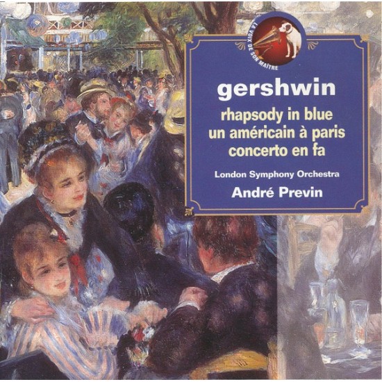 George Gershwin, London Symphony Orchestra, André Previn ‎"Rhapsody In Blue, Un Américain A Paris, Concerto En Fa" (CD) 