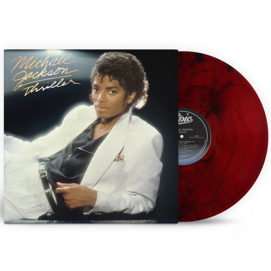 Michael Jackson - Thriller (LP - Limited Edition -Gatefold - Red & Black Marble)