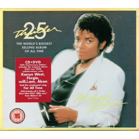 Michael Jackson ‎"Thriller 25" (CD + DVD - Slipcase)