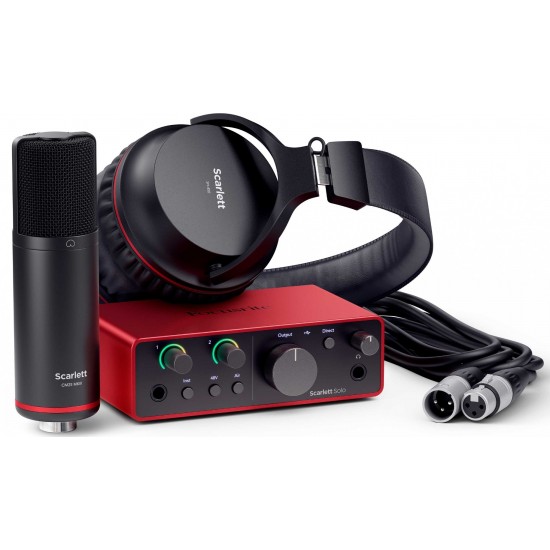 Focusrite Scarlett Solo Studio (4ª Generación)