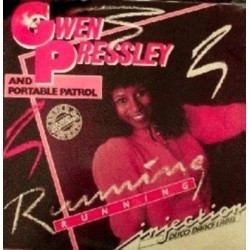 Gwen Pressley And Portable Patrol ‎- Running (12") (Maxi)