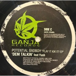 Potential Bad Boy - Play It Kik It EP (12") 