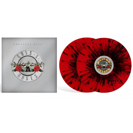 Guns N Roses - Greatest Hits (2xLP - International Version- Gatefold - Red Black Splatter) Guns N Roses - Greatest Hits (2xLP - International Version- Gatefold - Red Black Splatter)