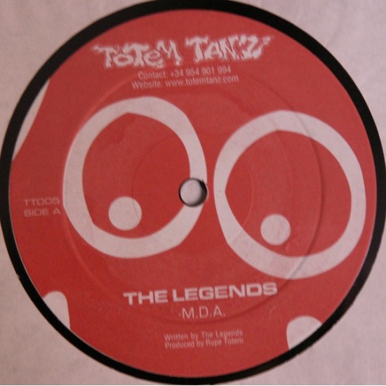 The Legends ‎"M.D.A. / March, The 7th" (12")