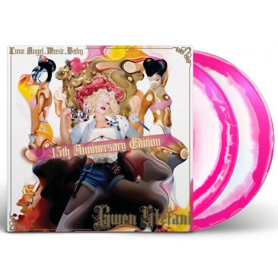 Gwen Stefani - Love.Angel.Music.Baby. (2xLP - Limited Edition - 15th Anniversary - Gatefold - Hot Pink & White Swirl - 45rpm) Gwen Stefani - Love.Angel.Music.Baby. (2xLP - Limited Edition - 15th Anniversary - Gatefold - Hot Pink & White Swirl - 45rpm)