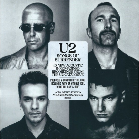 U2 ‎"Songs Of Surrender" (4xCD - Deluxe Edition - Limited Edition - Numbered)