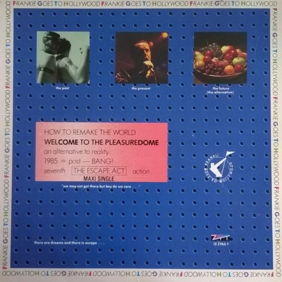 Frankie Goes To Hollywood ‎"Welcome To The Pleasuredome" (12")