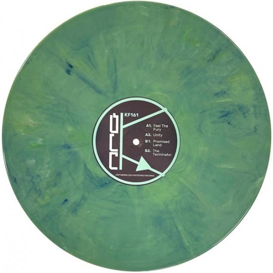 N.R.G. ‎- Feel The Fury EP (12" - Green Marbled)