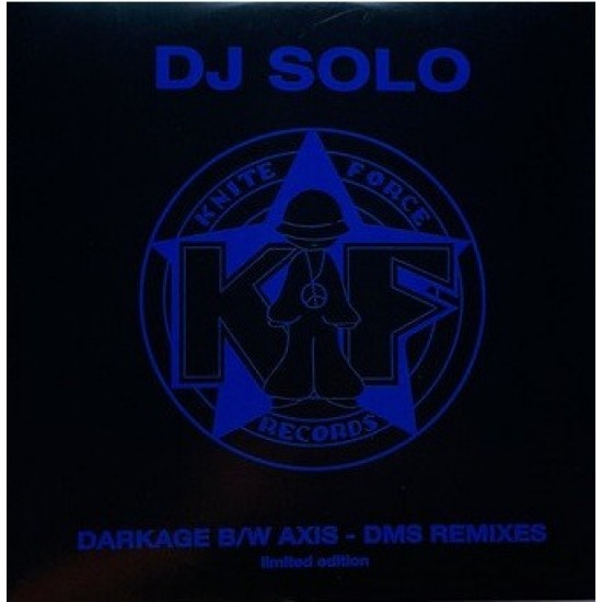 DJ Solo ‎- Darkage / Axis (Original DMS Remixes) (10" - Limited Edition - Blue Smoked)