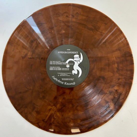 Hyper-On Experience - Lords Of The Null Lines (The Complete & Bootlegged Foul Play Remixes EP) (12"- Brown Marbled)