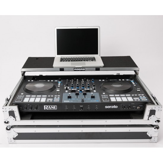 Magma DJ Controller Workstation Four (Bandeja para portatil y Ruedas)