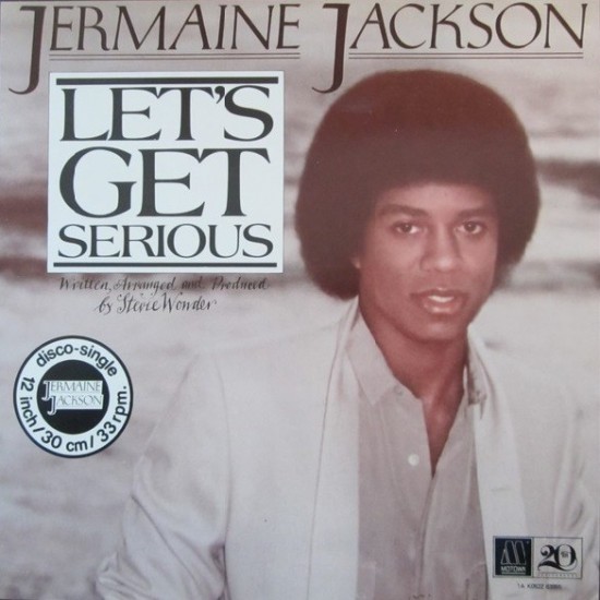 Jermaine Jackson ‎- Let's Get Serious (12") 