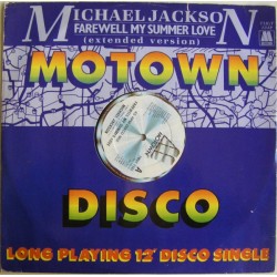 Michael Jackson ‎- Farewell My Summer Love / Call On Me (12")