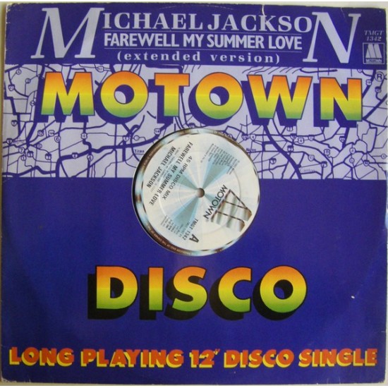 Michael Jackson ‎- Farewell My Summer Love / Call On Me (12")