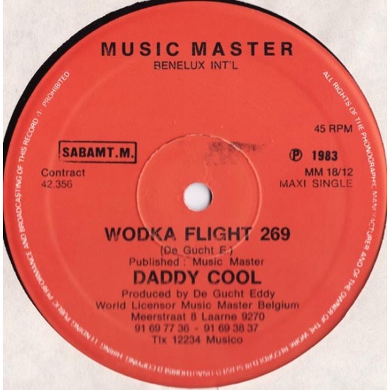 Daddy Cool - Wodka Flight 269 (12") 