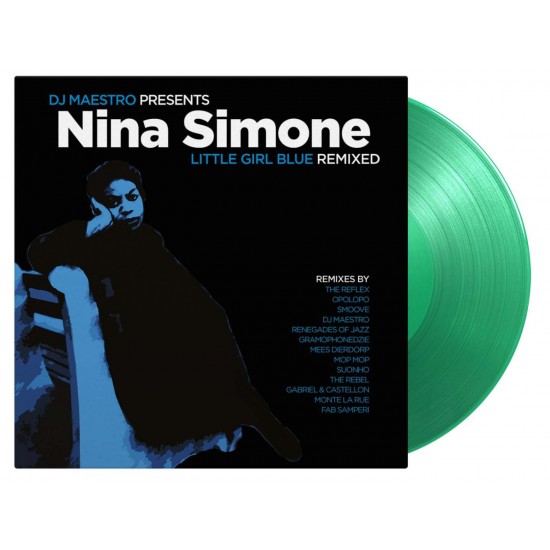 DJ Maestro Presents Nina Simone ‎''Little Girl Blue (Remixed)'' (2xLP - 180g - Vinilo Verde Transparente) 