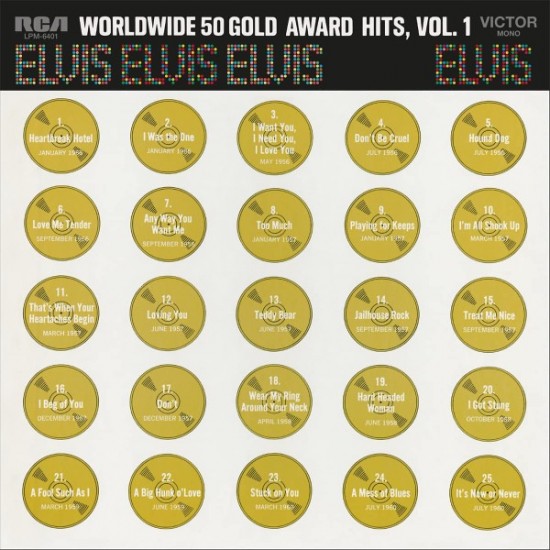 Elvis Presley - Worldwide 50 Golden Hits, Vol.1 (4xLP - 180g - Special Edition - Gold and Black - Box Set) Elvis Presley - Worldwide 50 Golden Hits, Vol.1 (4xLP - 180g - Special Edition - Gold and Black - Box Set)