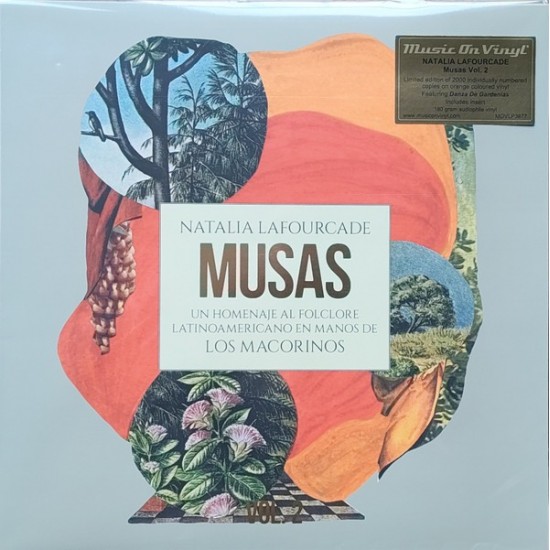 Natalia Lafourcade - Musas (Un Homenaje Al Folclore Latinoamericano En Manos de Los Macorinos), Vol. 2 (LP - Limited Edition - Numbered - Orange) 
