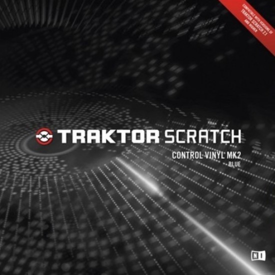 Traktor Scratch Control Vinyl MK2  - Blue