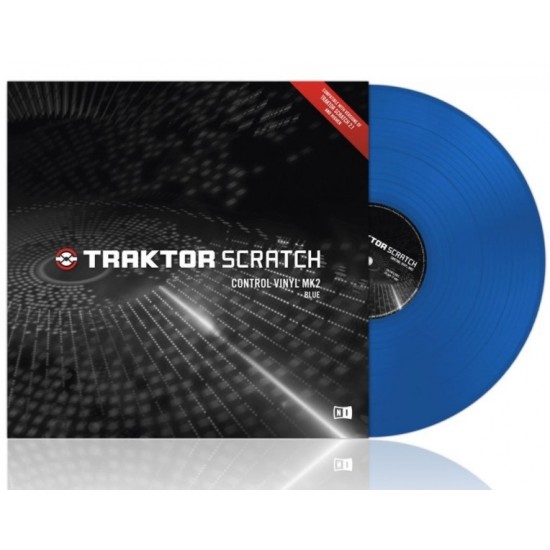 Traktor Scratch Control Vinyl MK2  - Blue
