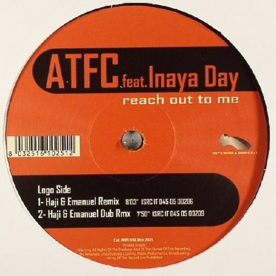 ATFC feat. Inaya Day - Reach Out To Me (12")