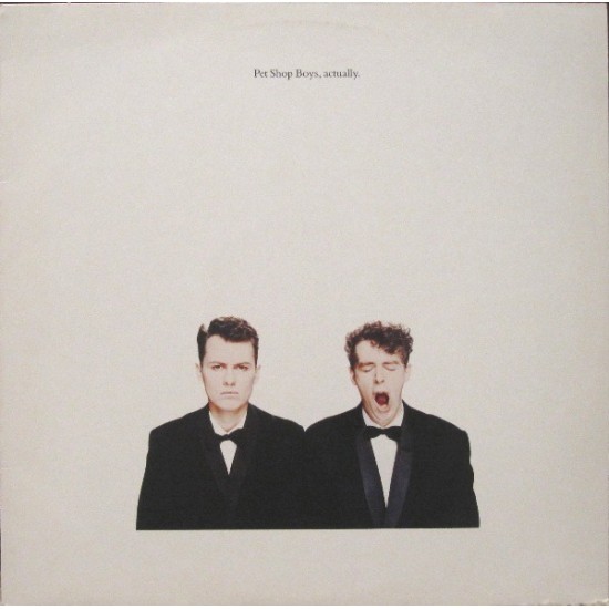 Pet Shop Boys "Actually" (LP)
