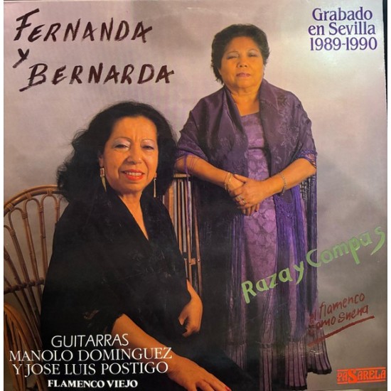Fernanda Y Bernarda De Utrera - Raza y Compás (LP) Fernanda Y Bernarda De Utrera - Raza y Compás (LP)