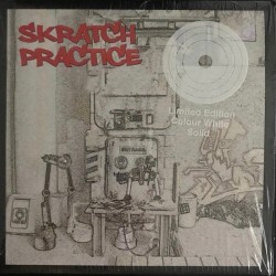 DJ T-Kut - Scratch Practice (7" - White)  DJ T-Kut - Scratch Practice (7" - White)
