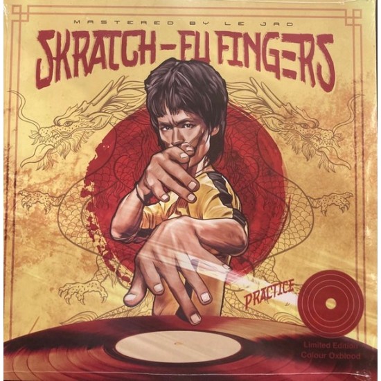 DJ T-Kut ‎"Scratch Fu-Fingers Practice" (12" - Oxblood)