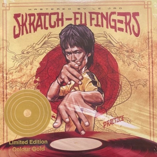 DJ T-Kut ‎"Scratch Fu-Fingers Practice" (7" - Gold)