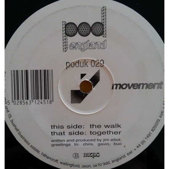 Movement - The Walk (12") Movement - The Walk (12")
