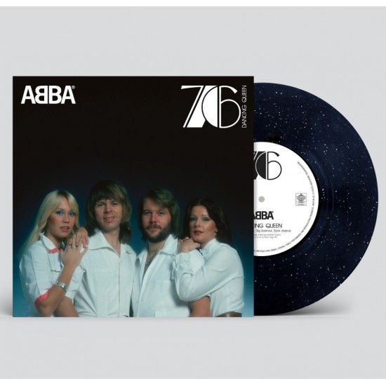 ABBA - Dancing Queen (10" - 50th Anniversary - Edition - Remastered - Black w/ Sparkles) 