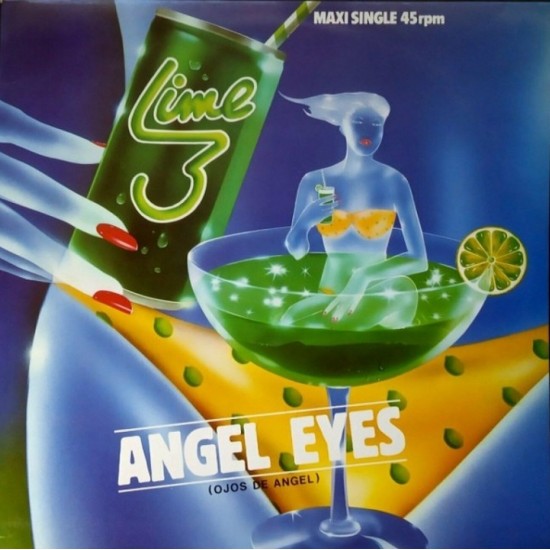 Lime "Angel Eyes = Ojos De Angel" (7")