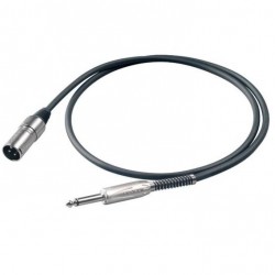 Cable Proel XLR M - Jack Mono (1 metro) Cable Proel XLR M - Jack Mono (1 metro)