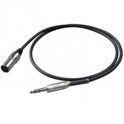 Cable Proel XLR M - Jack Estéreo (2 metros) Cable Proel XLR M - Jack Estéreo (2 metros)