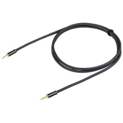 Cable Proel JACK 3.5 (minijack) - JACK 3.5 (minijack) (1,5 metros) Cable Proel JACK 3.5 (minijack) - JACK 3.5 (minijack) (1,5 metros)
