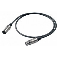 Cable Proel XLR M - XLR F (3 metros) Cable Proel XLR M - XLR F (3 metros)