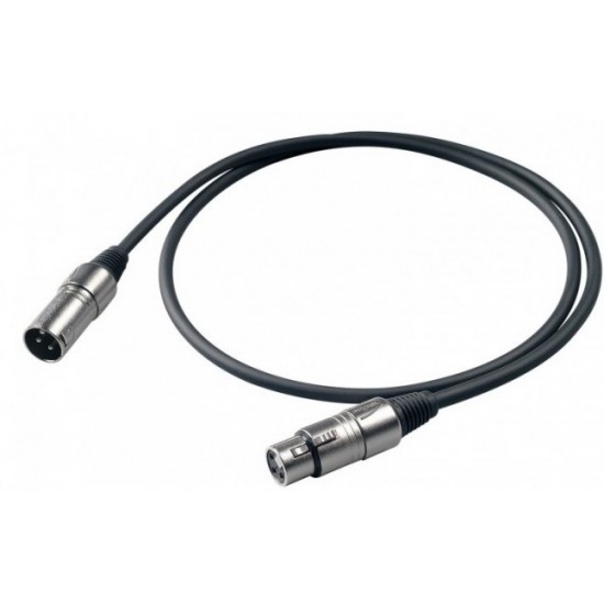 Cable Proel XLR M - XLR F (3 metros)