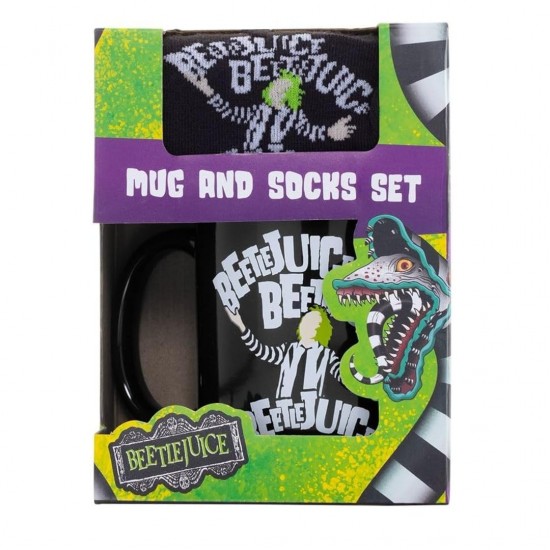 Beetlejuice Gift Set (Taza + Calcetines)