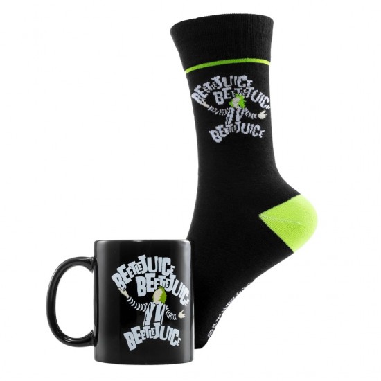 Beetlejuice Gift Set (Taza + Calcetines)