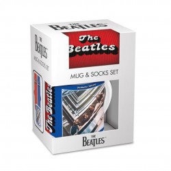 The Beatles - Red and Blue Gift Set (Taza + Calcetines)